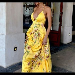 Yellow Maxi Dress